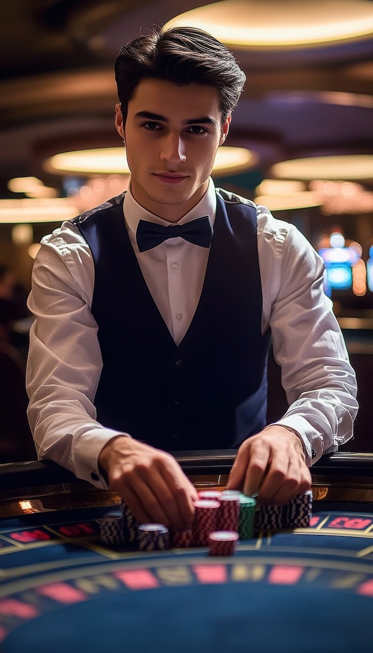 Live dealer roulette table interface on jayapoker togel
